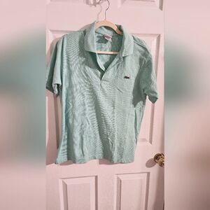 Lacoste teal polo - unisex